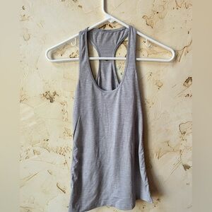 Lululemon Racerback Top — Gray | Size 4 Yoga Running